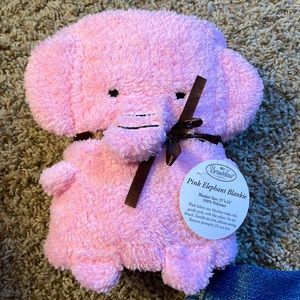 NWT Pink Elephant Blankie